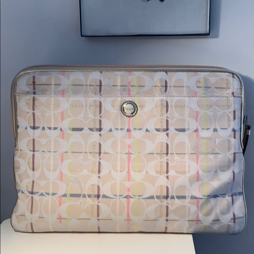 Coach tablet/ laptop case